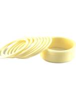 Pretty  Bangles Color-White