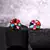 Multicolor american diamonds studs