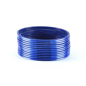 Designer Bangles Color-Light Blue 2