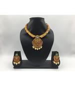 Designer Gold Plated Necklace Sets For Women