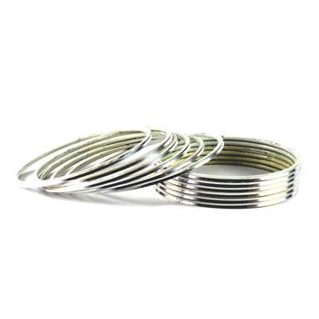 Attractive Bangles Color-Silver 1