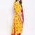 Yellow Floral Print Rayon Kurta Pant & Dupatta Set