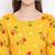 Yellow Floral Print Rayon Kurta Pant & Dupatta Set