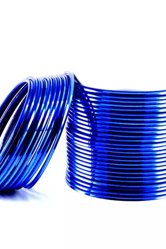 Marvellous Bangles Color-Light Blue