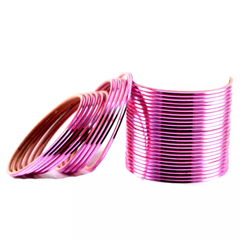 Antiqe Bangles Color-Pink