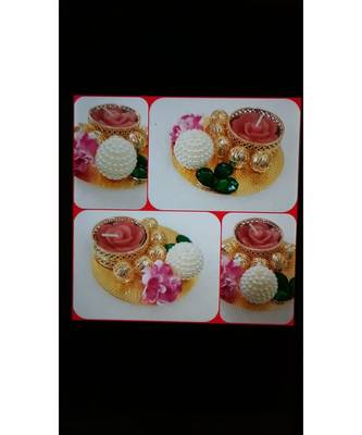pink Beautiful Candle holder 1