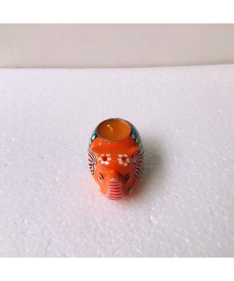 orange Beautiful Candle holder 1
