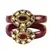 Dazzling Bangles Color-Maroon