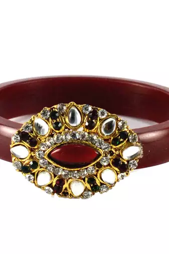 Elegent Bangles Color-Maroon
