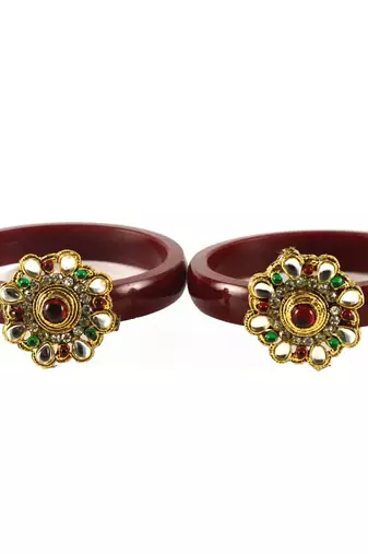 Amazing Bangles Color-Maroon