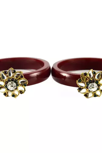 Classy Bangles Color-Maroon