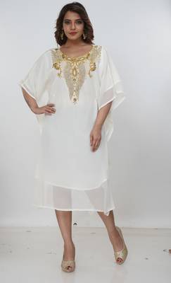 Dubai Kaftan Women Dress Long Gown Farasha Morocco Wear 3