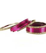 Beautiful  Bangles Color-Purpal