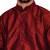 Men's Silk Maroon Kurta White Pajama Set