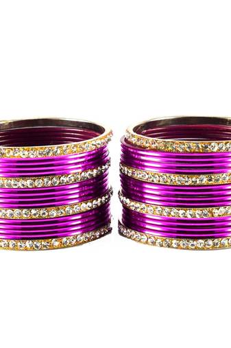 Wonderful Bangles Color-Purpal
