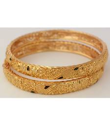 Gold plated bangles