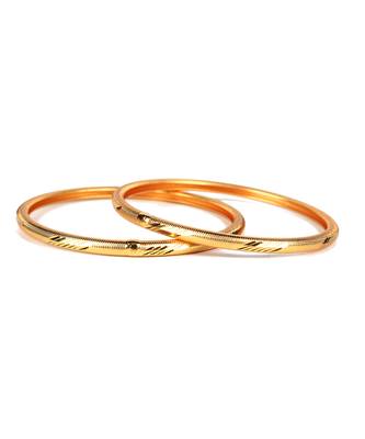 Gold Plated Bangles Set Of 2 2