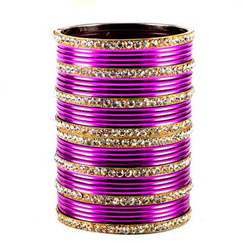 Wonderful Bangles Color-Purpal 2