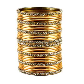 Elegent Bangles Color-Golden 3