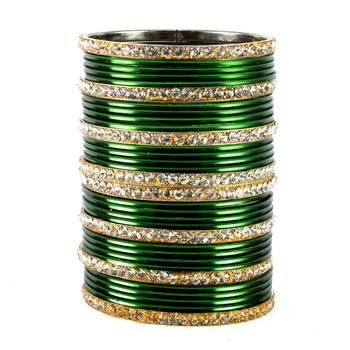 Traditional Bangles Color-Green 2