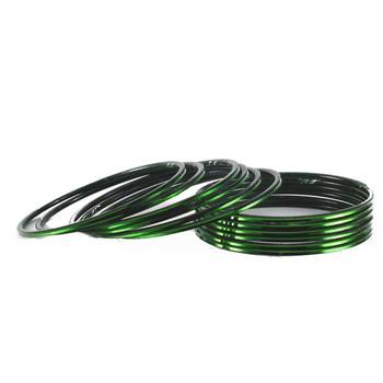 Stylish Bangles Color-Dark Green300 1