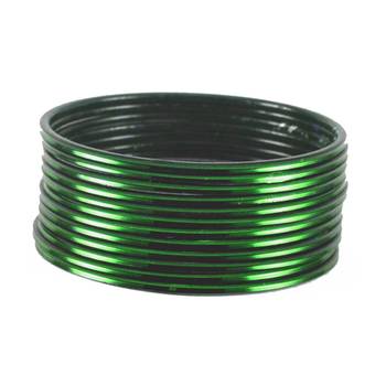 Stylish Bangles Color-Dark Green300 2
