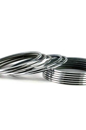 Unique Bangles Color-Silver
