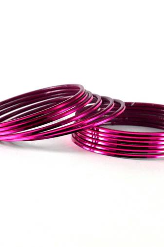 Fashionable Bangles Color-Dark Rani