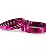 Fashionable Bangles Color-Dark Rani