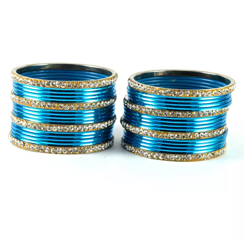 Traditional Bangles Color-Firozi