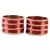 Sizzling Bangles Color-Red