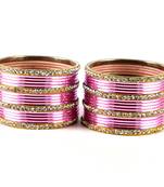 Womens Trendz Bangles Color-Pink