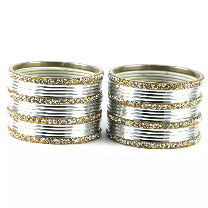 Preety Bangles Color-Silver