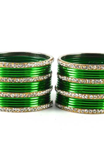 Marvellous Bangles Color-Light Green