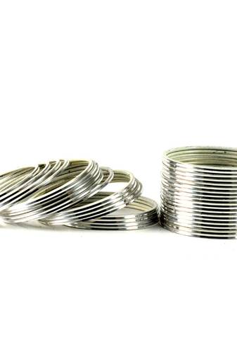Amazing Bangles Color-Silver