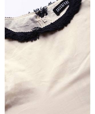 White & Black Ombre Cold Shoulder Maxi 5
