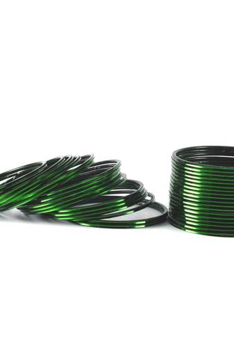 Unique Bangles Color-Dark Green