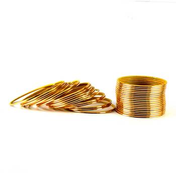 Antiqe Bangles Color-Golden 1