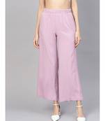 Lavender Palazzo Pants