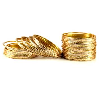 Classy Bangles Color-Golden 1