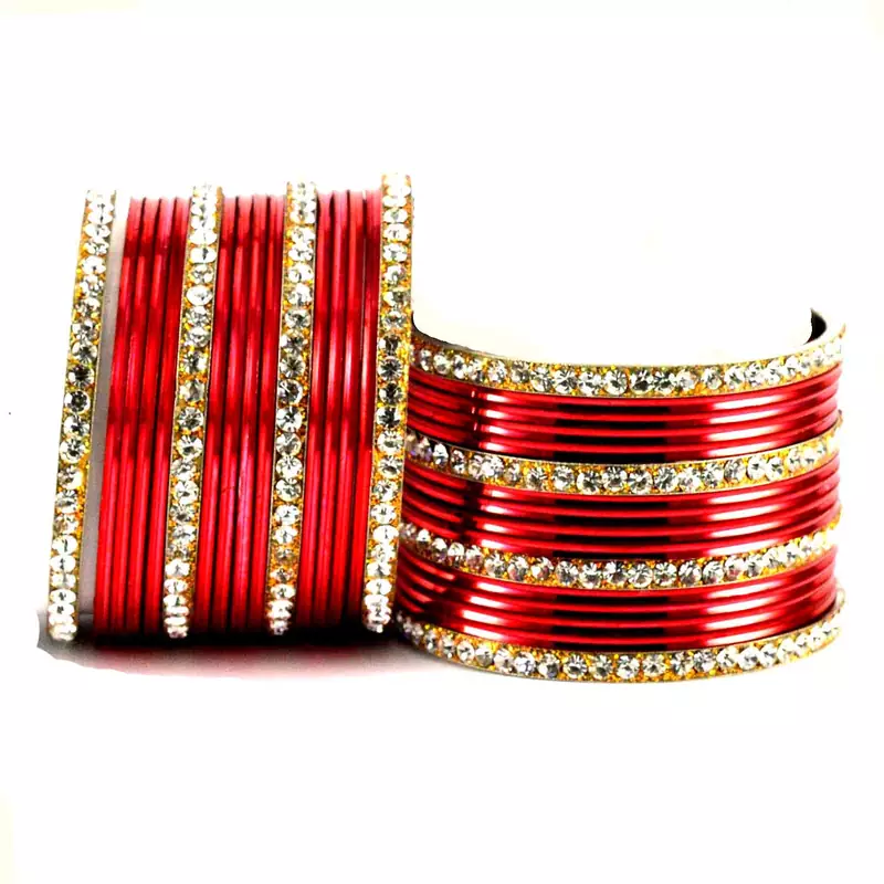 Marvellous Bangles Color-Red