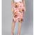Pink Floral Pencil Skirt