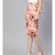 Pink Floral Pencil Skirt