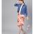 Pink Floral Pencil Skirt