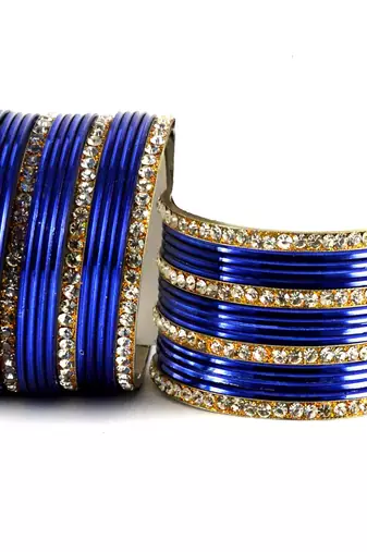 Unique Bangles Color-Dark Blue