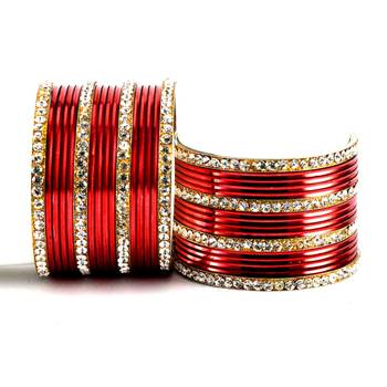Beautiful  Bangles Color-Red 1