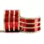 Beautiful  Bangles Color-Red