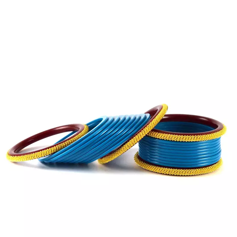 Marvellous Bangles Color-Firozi