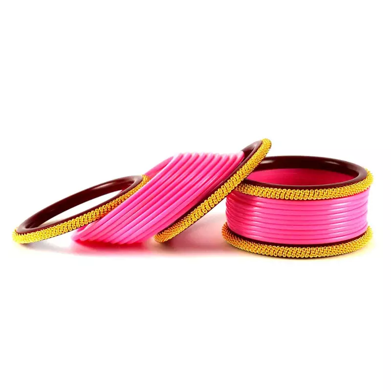 Beautiful  Bangles Color-Pink