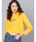 Yellow Kitty Sweatshirt
